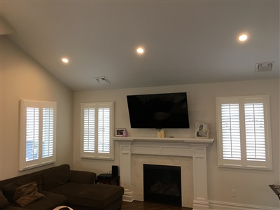 Living Room Blinds & Shades